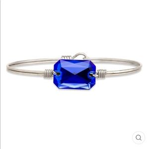 Luca & Danni DYLAN BANGLE BRACELET IN MAJESTIC BLUE